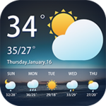 Logo of Local Weather Forecast android Application 