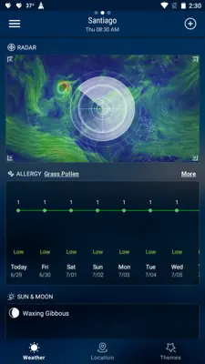 Local Weather Forecast android App screenshot 1