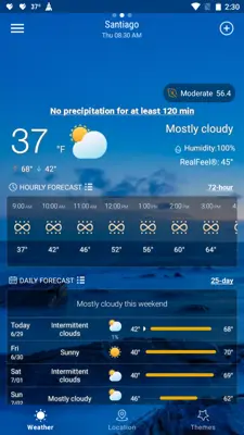 Local Weather Forecast android App screenshot 3